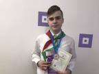 Нагорный Егор, учащийся 8 « А» класса, победитель  международного игры-конкурса по математике «Кенгуру-2022»