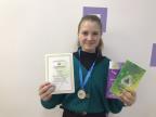 Ленько  Ксения, учащаяся 9  «А» класса, победитель  международного игры-конкурса по математике «Кенгуру-2022»
