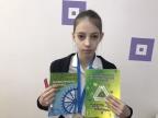 Гайдук Валерия, учащаяся 7  «Б класса, победитель  международного конкурса по математике «Кенгуру-2022»