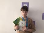 Турцевич Александра, учащаяся 6 «А» класса, победитель международной игры-конкурса «Кенгуру-2022»